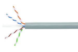 GigaSPEED X10D® 1091B ETL Verified Category 6A U/UTP Cable, slate jacket, 4 pair count, 1000 ft (305 m) len…