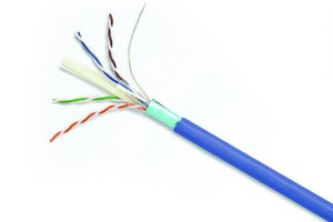 GigaSPEED X10D® 3291B Category 6A F/UTP Cable, low smoke zero halogen, blue jacket, 4 pair count, 1000 ft (…