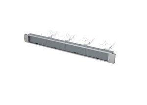 SYSTIMAX 360™ GigaSPEED X10D® and GigaSPEED XL® Unshielded Panel Kit, 1U, Silver