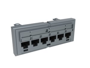 SYSTIMAX 360™ GigaSPEED XL® Unshielded Distribution Module Cat6, 6 port, Gray
