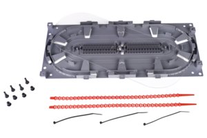 Fusion Splice Tray Kit, stackable, large format