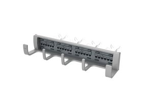 SYSTIMAX 360™ GigaSPEED XL® PATCHMAX® GS3 Unshielded Panel Cat 6, 2U, 24 port, Silver