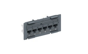 SYSTIMAX 360™ GigaSPEED XL® PATCHMAX® Unshielded Distribution Module Cat6, 6 port, Gray