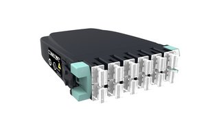 G2 LL Multimode OM4 MPO 12 distribution module, 12 SC to 1x12f MPO pinned, dust plugs