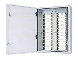 LSA-PLUS® Connection Box, 500 Series, holds up to 2 x 10 Series 2 LSA-PLUS modules