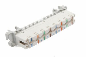 Highband® Ultim8 Disconnection Module, 8-pair, with jumper rings, category 6
