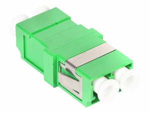 TeraSPEED® LC-APC Duplex Low Profile Adapter, Green, Single Pack