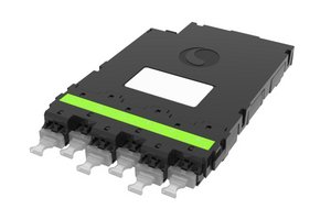 CHD ULL Multimode  MPO-12 distribution module, 12LC to 1x12f MPO unpinned,  dust plugs