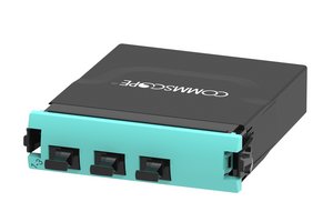 G2 MPOptimate® Multimode OM4 Conversion Module, (1) MPO-24 pinned ports rear, (3) MPO-8 pinned front, Meth…