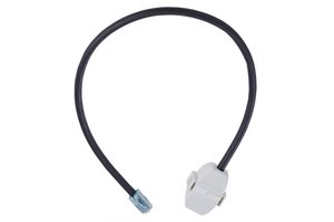 CommScope® Category 6 U/UTP Cord, LSZH , RJ45 to Ceiling connector, 1.5 ft, black