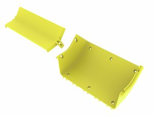 CommScope FiberGuide Raceway System FGS-MD4E-F: ELBOW,45 DOWN,4X12