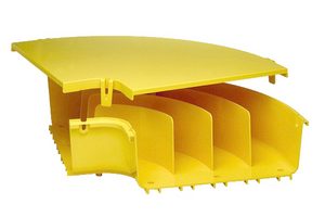 CommScope FiberGuide Raceway System FGS-SH9E-F: COVER, ELBOW, 4X12