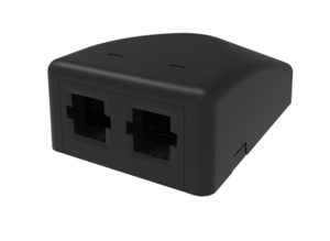CommScope SMB-2P-003, 2 PORT BLACK