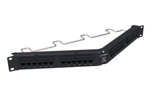 CommScope SYSTIMAX 1100 Patch Panel 1100 ANGLED GS6 PANEL - 24 POR