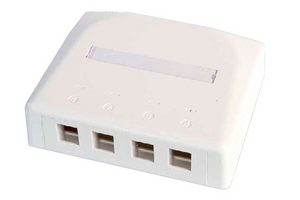 CommScope SYSTIMAX 4-Port Surface Mount Module Kit White