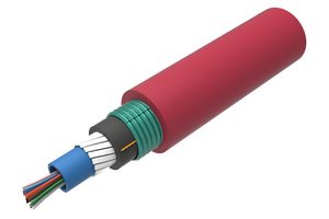 CommScope SYSTIMAX Indoor Fiber Cable — 760248775 C-012-L2-8W-M12RD/40G/GY/FS/B
