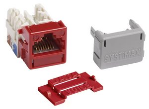 CommScope SYSTIMAX MGS400 Snap-In Module Outlet 317 RED