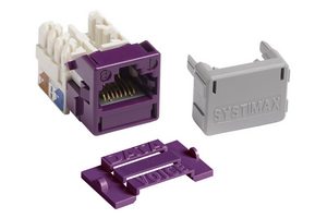 CommScope SYSTIMAX MGS400 Snap-In Module Outlet 361 VIOLET