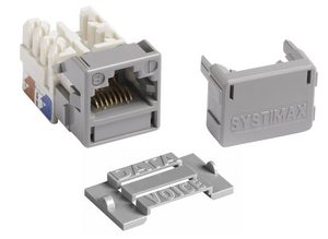 CommScope SYSTIMAX MGS400 Snap-In Module Outlet MGS400 GRAY OUTLET