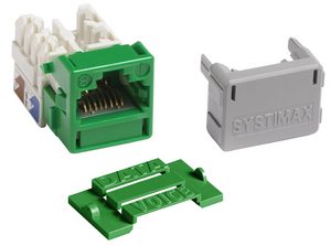 CommScope SYSTIMAX MGS400 Snap-In Module Outlet MGS400 GREEN OUTLET