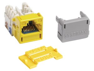 CommScope SYSTIMAX MGS600 Snap-In Module Outlet YELLOW