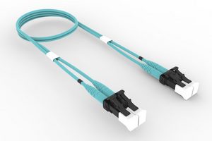 CommScope SYSTIMAX OM4 LC-LC Plenum LSZH Duplex Multimode Fiber Patch Cord