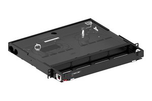 EPX 1U sliding panel, accepts (4) G2 style splice cassettes, modules or adapter packs, providing up to 48 d…