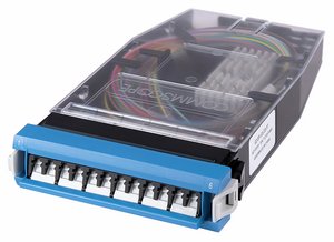 G2 Splice Cassette, 12LC/UPC  with internal shutters, OS2, with pigtails