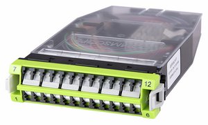 G2 Splice Cassette, 24LC  with internal shutters, OM5, with  pigtails