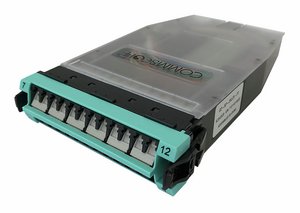 G2 Splice Cassette, 24LC  with internal shutters, OM4, with pigtails