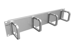 2 RU Patchcord Management, silver