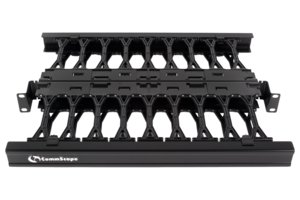 Horizontal Trough Kit, 19 in rack mountable, double sided, 1 RU