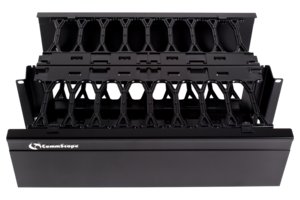 Horizontal Trough Kit, 19 in rack mountable, double sided, 3 RU