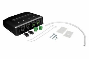Kit, SMB, 2 Fiber Ports, 2 Power Ports, Black