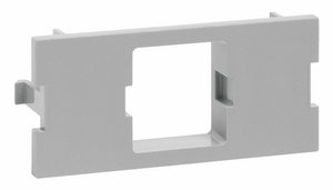 FP Type Single Port Adapter Housing, gray