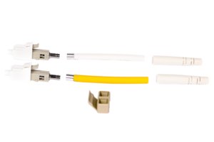 LazrSPEED®  Pre-Radiused LC Connector duplex for 3.0 mm Fiber, multimode