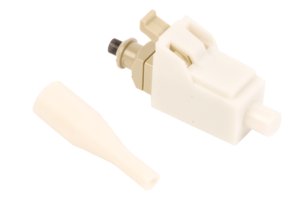 LazrSPEED®, OptiSPEED® Behind The Wall Pre-Radiused LC Connector for 0.9 mm Fiber, multimode, 100 bulk pack