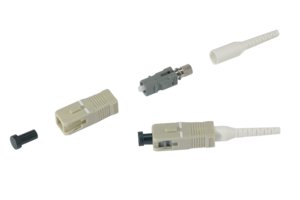 LazrSPEED®, OptiSPEED® Behind The Wall Pre-Radiused SC Connector for 0.9 mm Fiber, multimode