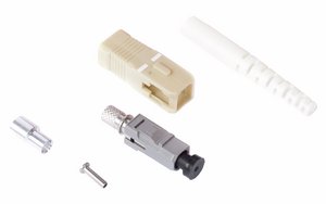 LazrSPEED®, OptiSPEED® Pre-Radiused SC Connector for 3.0 mm Fiber Cordage, multimode