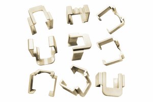 Modular Plug Color Clip, Almond, 50 pcs
