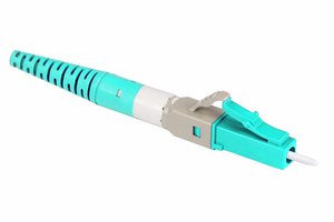 Qwik-Fuse Connector, LC, OM3/OM4/OM5, Aqua, for 1.6/2.0 mm, 12 per pack