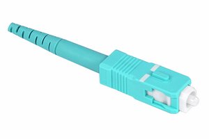 Qwik-Fuse Connector, SC, OM3/OM4/OM5 , Aqua, for 250µm/900µm, 12 per pack