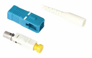 TeraSPEED® Behind The Wall Pre-Radiused SC Connector for 0.9 mm Fiber, Singlemode
