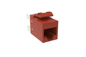 SL-Series Modular Jack, RJ45, Cat6 Unshielded, Orange