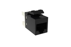 SL-Series Modular Jack, RJ45, Cat6 Unshielded, Black (24 ea/pkg)