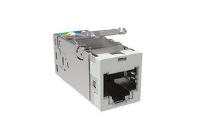 SL-Series Modular Jack, RJ45, Cat6A Shielded, Gray (24 ea/pkg)
