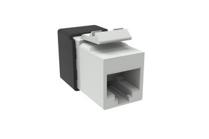 SL-Series Modular Jack, RJ45, Cat6A Unshielded, Gray
