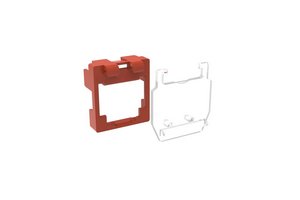SLX Jack Color Cap with Dust Cover, Orange (50 ea/pkg)