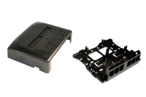 Surface Mount Module, 6 port, black