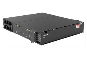 SYSTIMAX® EHD 2U sliding tray fiber panel, accepts (12) EHD ULL modules, splice cassettes or MPO panels, pr…